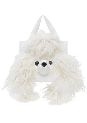 Nφdress SSENSE Exclusive White Poodle Bag