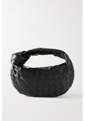 Bottega Veneta - Jodie Mini Knotted Intrecciato Leather Tote - Black - One size