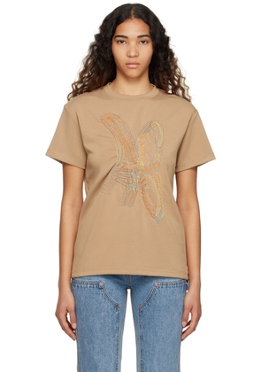 Andersson Bell Tan AB Embroidered T-Shirt