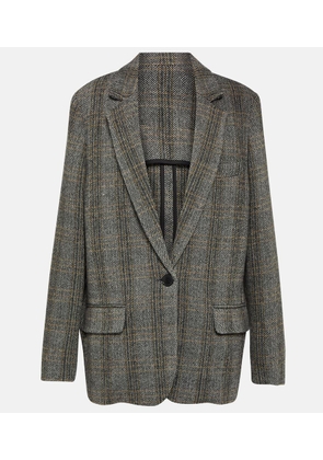 Marant Etoile Charlyne herringbone wool jacket