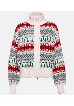 Loro Piana Cashmere zip-up sweater