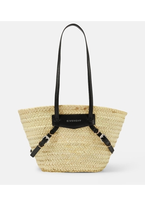 Givenchy Voyou Small raffia basket bag