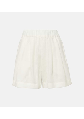 Asceno Zurich linen shorts
