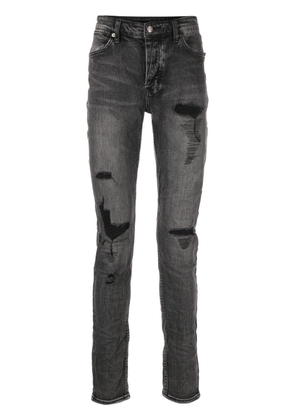 Ksubi Van Winkle Angst Trashed skinny jeans - Black