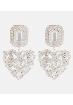 Magda Butrym Crystal-embellished drop earrings