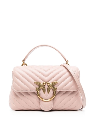 PINKO Love quilted top-handle bag