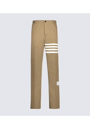Thom Browne 4-Bar cotton twill pants