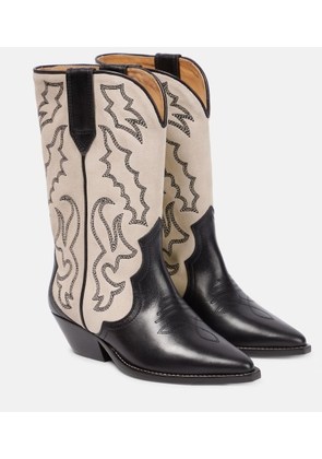 Isabel Marant Duerto leather cowboy boots