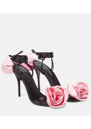 Magda Butrym Floral-appliqué sandals