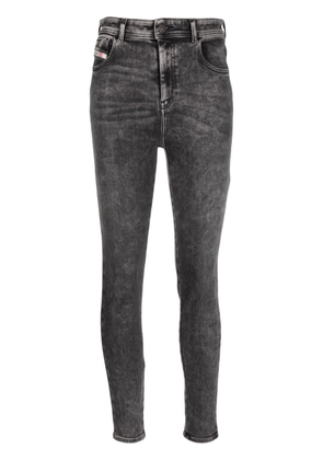 Diesel Slandy mid-rise skinny jeans - Grey