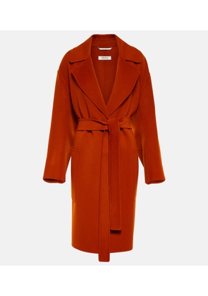 'S Max Mara Paris belted virgin wool coat