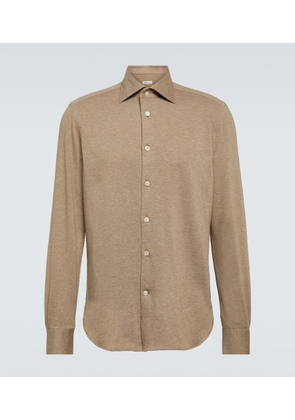 Kiton Cotton-blend shirt