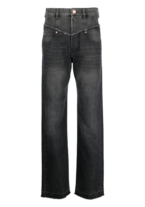 ISABEL MARANT Noemie straight-leg jeans - Black