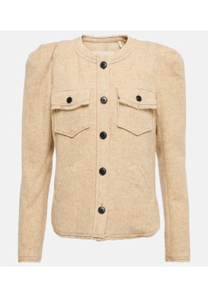 Marant Etoile Nelly wool-blend jacket