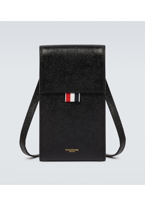 Thom Browne Leather phone pouch