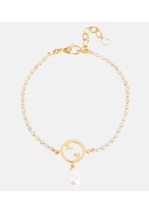 Gucci Gucci Blondie crystal-embellished bracelet