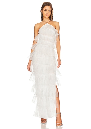 The Bar Henri Gown in White. Size 00, 10, 12, 2, 4, 6, 8.