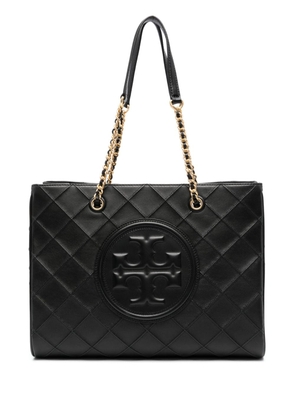Tory Burch Fleming leather tote bag - Black