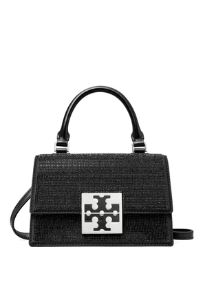 Tory Burch mini Bon Bon rhinestone-embellished tote bag - Black