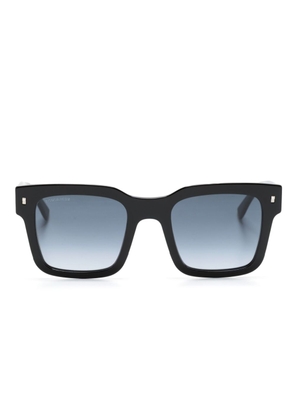 Dsquared2 Eyewear logo-plaque square-frame sunglasses - Black