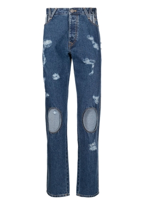 Vivienne Westwood mid-rise straigh-leg jeans - Blue