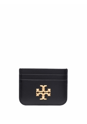 Tory Burch logo-motif leather wallet - Black