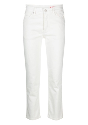 Zadig&Voltaire high-waist cropped jeans - White