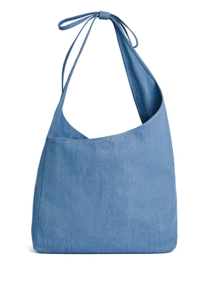 Reformation Vittoria denim oversize tote bag - Blue