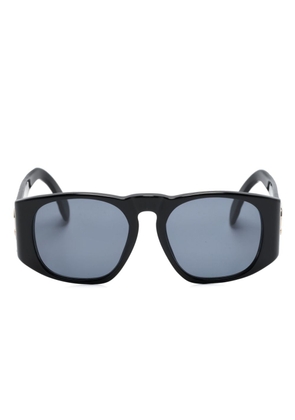 CHANEL Pre-Owned oversize-frame sunglasses - Black