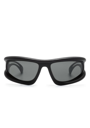 Mykita Marfa shield-frame sunglasses - Black