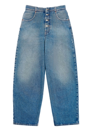 MM6 Maison Margiela wide-leg cotton jeans - Blue