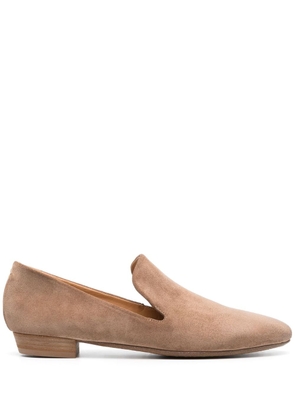 Marsèll slip-on calf-suede loafers - Neutrals