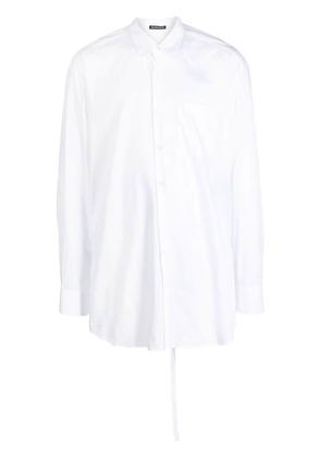 Ann Demeulemeester Mark long-sleeve poplin shirt - White