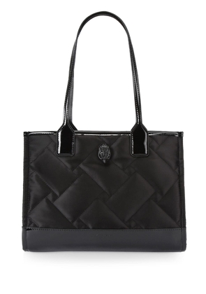 Kurt Geiger London small Square quilted tote bag - Black