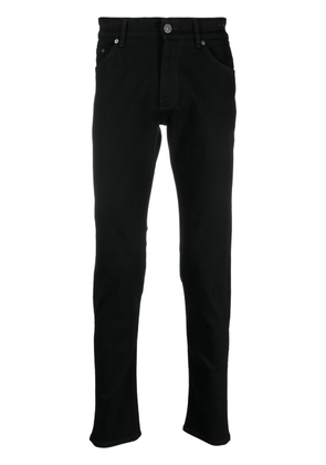 PT Torino high-rise slim-fit jeans - Black