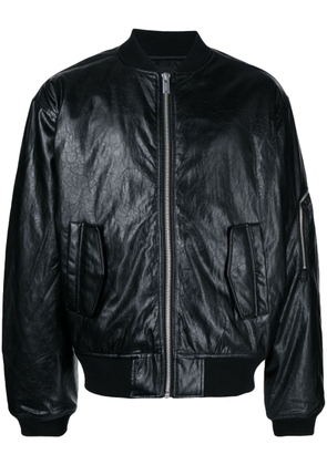 Holzweiler zip-up bomber jacket - Black