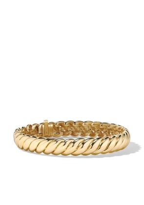 David Yurman 18kt yellow gold Sculpted Cable bracelet