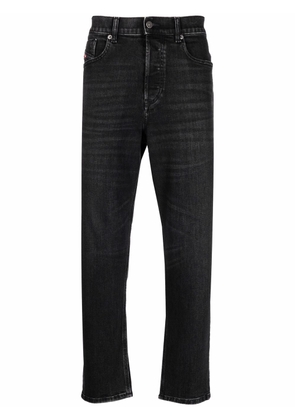 Diesel D-Fining tapered-leg jeans - Black