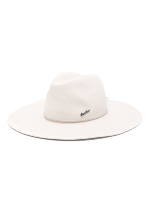 Borsalino Alessandria felted hat - White