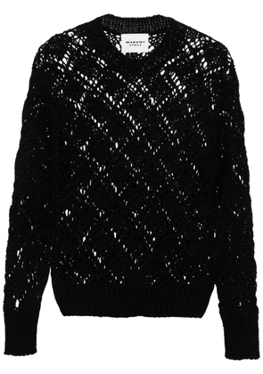 MARANT ÉTOILE Joey open-knit jumper - Black