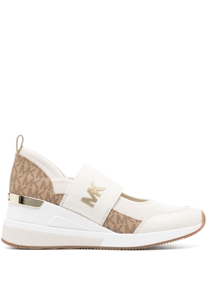 Michael Kors Fae panelled sneakers - White