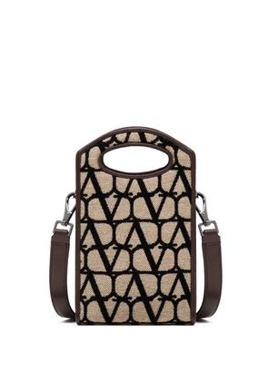 Valentino Garavani mini Toile Iconographe crossbody bag - Neutrals