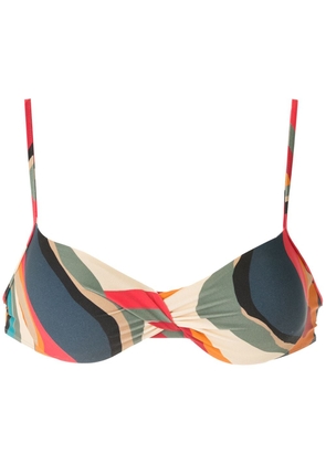 Lygia & Nanny Cassis printed bikini top - Multicolour