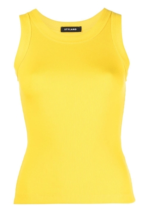 STYLAND organic-cotton vest-top - Yellow