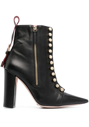 HARDOT buckle-detail leather ankle boots - Black
