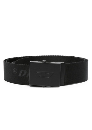 Diesel B-Plakue buckle belt - Black