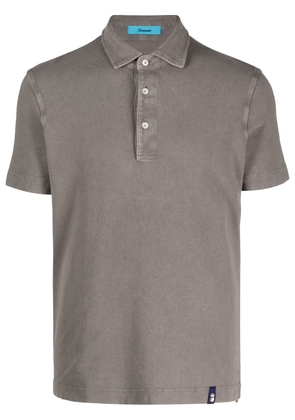 Drumohr short-sleeve polo shirt - Neutrals