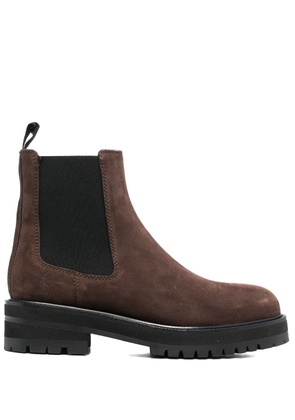 Polo Ralph Lauren leather Chelsea boots - Brown