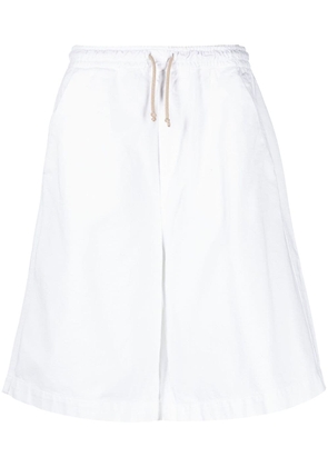 Société Anonyme oversize cotton shorts - White