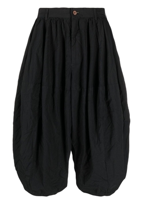 Comme Des Garçons balloon cropped trousers - Black